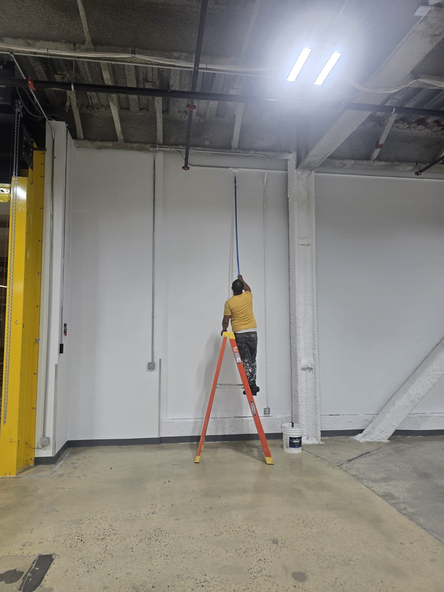 Tesla ceiling work